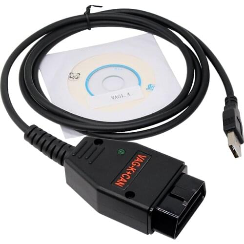 2021 Hot selling free shipping VAG K+CAN Commander 1.4 obd2 Diagnostic Scanner tool OBDII VAG 1.4 COM cable For vag scanner