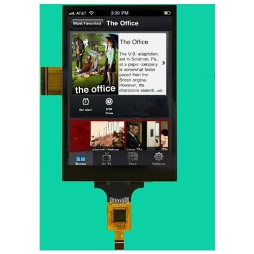 3.5 inch 45P 65K/262K I2C TFT LCD Capacitive Touch Screen 16Bit 8080 MCU / SPI+16Bit RGB Interface 320(RGB)*480