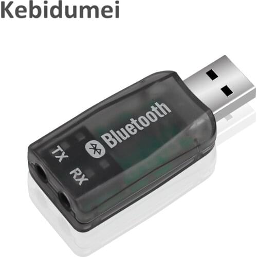 Wireless USB Bluetooth Transmitter USB Bluetooth Adapter Audio Dongle Music Sound Receiver For PC Laptop Computer