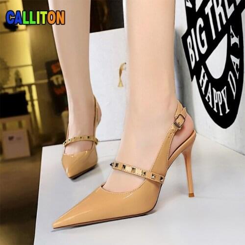 Sandals Woman 2021Free Shipping Summer Overheight With One Word With Sexy Sandals Comfortable Elegant Party Shoes Women Pumps