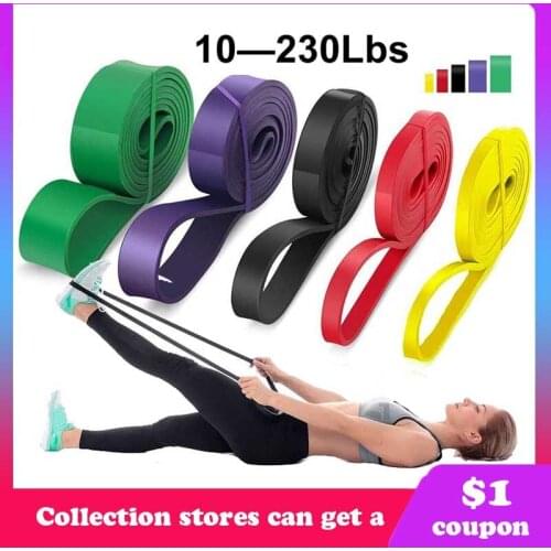 Stretch Resistance Band Exercise Expander Elastic Fitness Band Pull Up Assist Bands for Training Pilates Home Gym Workout