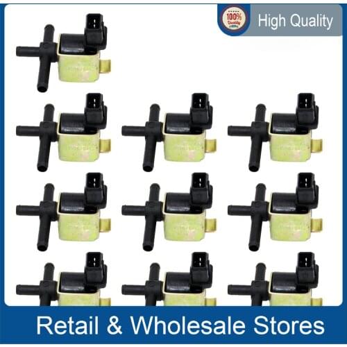 10PCS N75 1.8t Turbo Boost Control Solenoid Valve For VW Golf 4 MK4 Passat B5 Jetta A4 S4 B5 B6 TT 058906283C 058 906 283 C F E