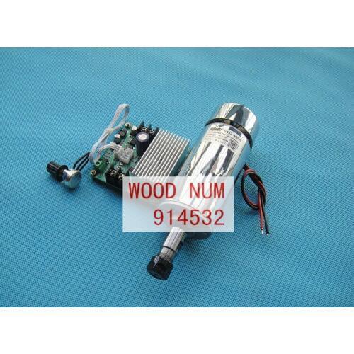 ER11 0.4KW 400W Air-cooling Cooled Spindle Motor+ Mach3 Speed Governor Regulator