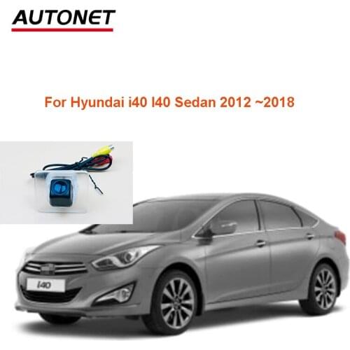 Autonet CVBS Rearview camera For Hyundai i40 I40 Sedan 2012 ~2018 AHD Night view rear/license plate camera