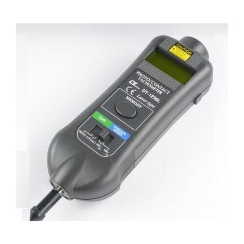 Lutron LASER/CONTACT TACHOMETER DT-1236L Lutron Photo-Contact Tachometer