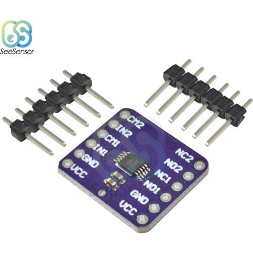 CJMCU-23157 TS5A23157 Dual Single-pole Double-throw (SPDT) Analog Switch Module Development Board 1.65V to 5.5V