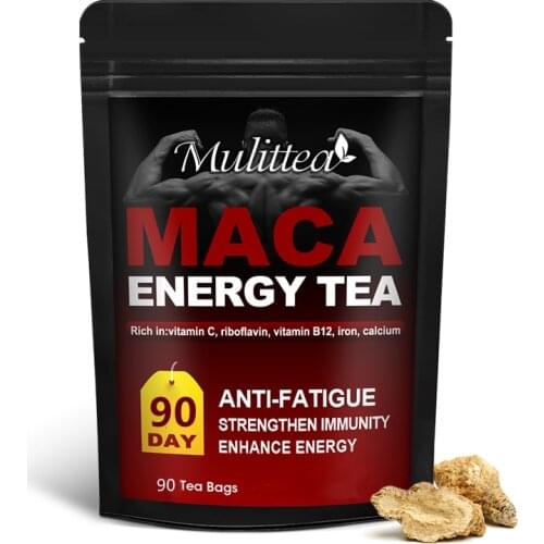 Mulittea 90day Herbal Maca Product Men Supplement Strong Erection Power Tonifying Kidney For Potency Improve Man Sexual Function