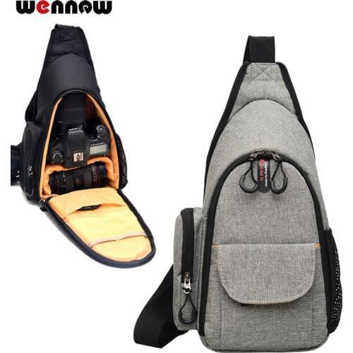 Wennew Photo Case Camera Shoulder Bag Backpack Messenger Chest for Nikon COOLPIX P900 S Z6 Z7 D750 D4 D3 D3x