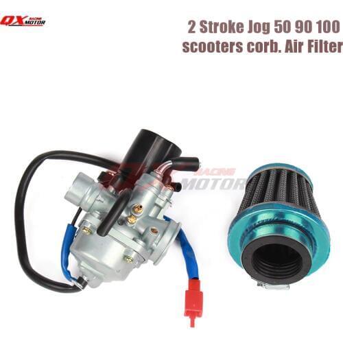 NEW Carburetor with Air Filter fits For 2-stroke Jog 50cc 90cc 100cc Scooters motorcycle carb