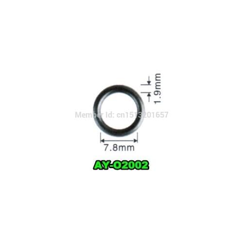 500pieces auto spares parts fuel injector rubber oring fit for injector (AY-O2002, 7.8*1.9mm)