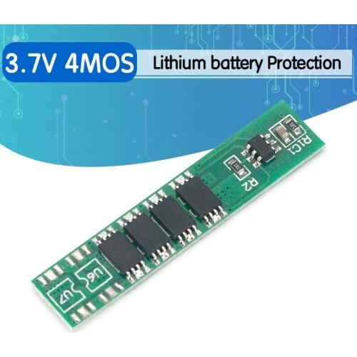 1S 5A 3.7V li-ion BMS PCM battery protection board pcm for 18650 lithium ion li battery