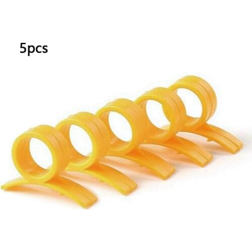 5pcs/set Ring Peeler Finger Shape Lemons Orange Citrus Ring Stripping Peeler Orange Opener Quickly Kitchen Tools A5P8