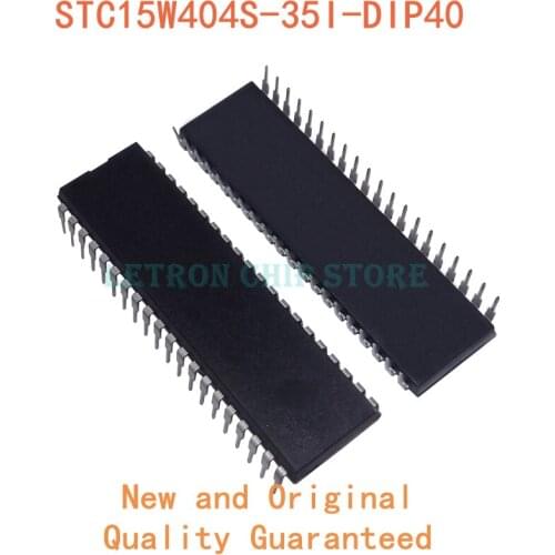 5PCS STC15W404S-35I-DIP40 DIP40 STC15W404S 35I-DIP40 DIP-40 STC15W404S35I-DIP40 DIP new and original IC Chipset