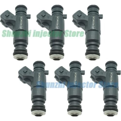 6pcs Fuel Injector Nozzle For Daewoo OEM:F01R00M026