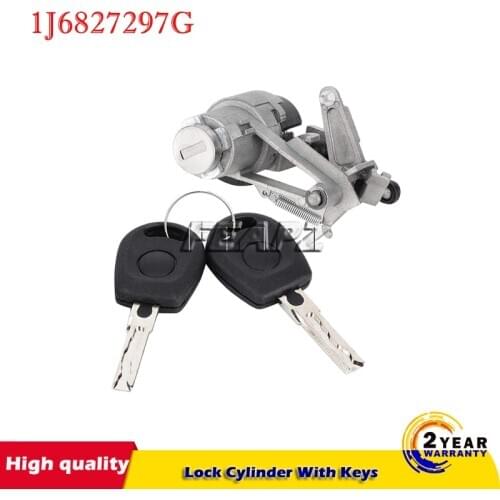 Auto Parts Tailgate Lock Cylinder With Keys for VW Golf 4 Lupo Seat Arosa 1997-2006 1J6827297G