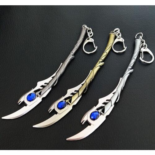 20PCS/LOT Wholesale Evil Loki Scepter Keychain Weapon Axe Pendant Keyring Hammer Key Chains llaveros movie Jewelry