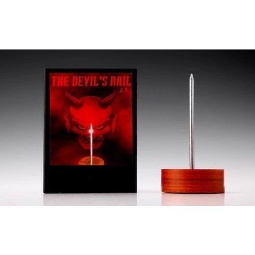 Devils Nail 2.0 - (Laser Remote Version),Magic Trick,Stage Magic Props,Comedy,Close-Up,Mentalism,Gimmick,Magia Toys Joke