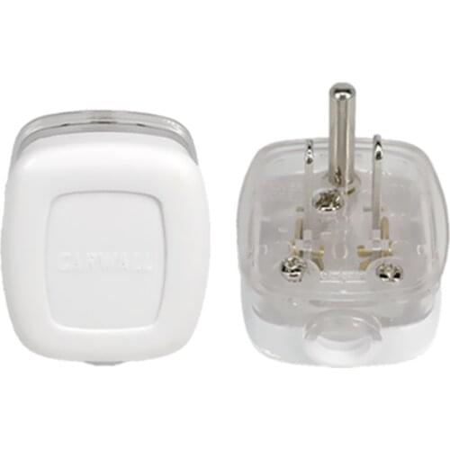 DIY Rewire 3 Pins US Plug 10Amp 250V Male Socket Electrical Wire Connect AC Power Adapter Detachable