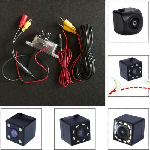 For For Mitsubishi Lancer 2002 2003 2004 2005 2006 2007 2008 2009 2012 CCD Night Vision 4 8 12 Fisheye LED Rear View Camera
