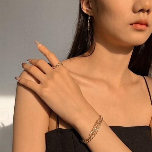 Lalynnly Golden Bracelets