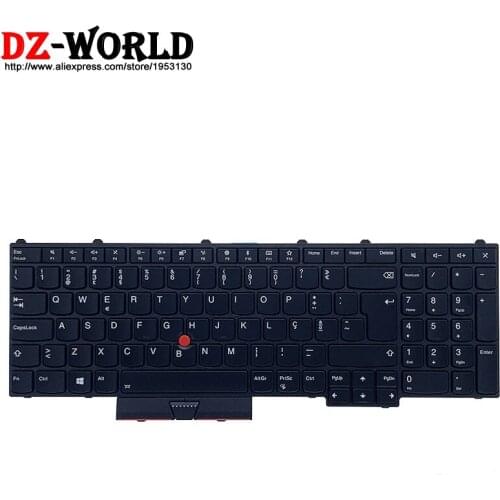 New Origina Po Portuguesel Backlit Keyboard for Lenovo Thinkpad P51 P71 P50 P70 Laptop 01HW304 01HW222 00PA310 00PA392