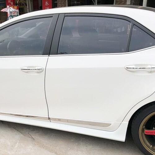 Suitable for New 14-17 Corolla Size Surround Toyota Taiwan Version Wrap Angle Front Shovel Rear Lip Side Skirt Tail
