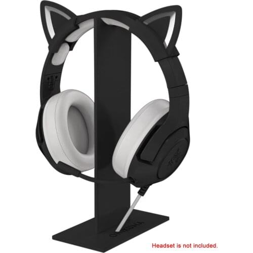 ONIKUMA Headset Stand Portable Gaming Headset Holder Hanger with Stable Base for All Over-Ear Headphones Earphone Accessories