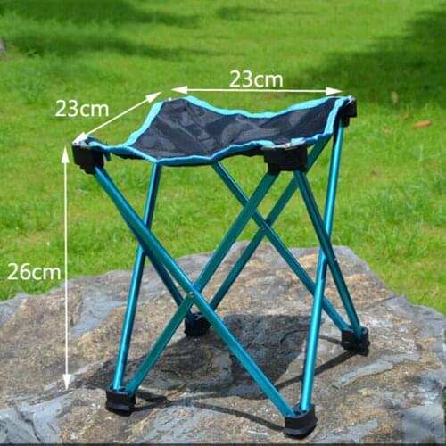 Sfit Outdoor Portable Chair Camping Picnic Folding Chair Cloth Foldable Chair Durable Accessories