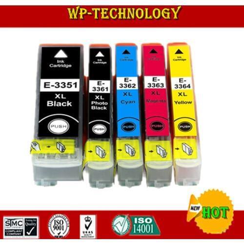 Compatible ink cartridge For Epson T3351 T3361 T3362 T3363 T3364 suit for Epson Expression Premium XP-530 XP-630 XP-635 etc
