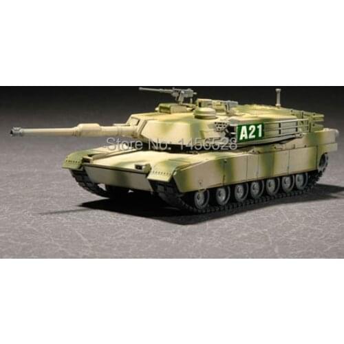 TRUMPETER 07279 1/72 M1A2 Abrams MBT Assembly Model kits scale model 3D puzzle vehicle model