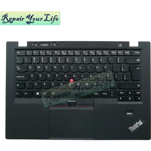 X1 Carbon 1st Gen 2013 laptop keyboard for Lenovo Thinkpad Carbon X1 Gen 1 1st BR keyboard backlit Palmrest TOP Case 00HT004