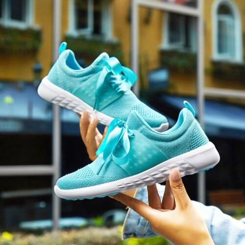 Women Sneakers Fashion Flat Casual Shoes Air Damping Woman Mesh Leisure Shoes Huaraching Shoes Fitness Flats