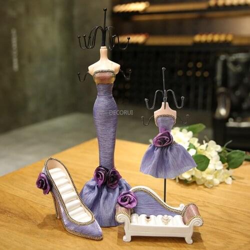 1Set Wedding Dress Sofa Jewelry Gift Set Event Decor Birthday Bachelorette Party Valentines Day Girlfriends Brides decoration