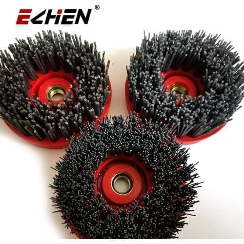 100mm Diamond Abrasive Brushs for Granite Polishing abrasive tools diamond polishing antique brush for marble, granite tile