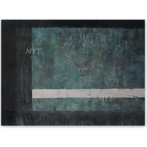 100% Hand Painted Black Oil Painting On Canvas Handmade Modern Wall Art Painting For House Decoration Frameless