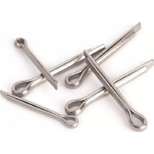 100pcs/lot M1 M1.5 M2 M2.5 M3 M3.2 M4 M5 GB91 Stainless Steel Cotter Pin