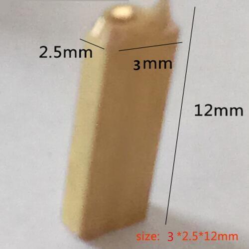 3*2.5*12mm Hot stamping letters thermal ribbon printing alphabet font for expiration coding machine date code printer 460pcs