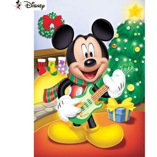 Disney Full Diamond "Cartoon Mickey Mouse" DIY 5D Diamond Painting Cross Stitch Home Decor Picture Of Rhinestone Handmade A30754