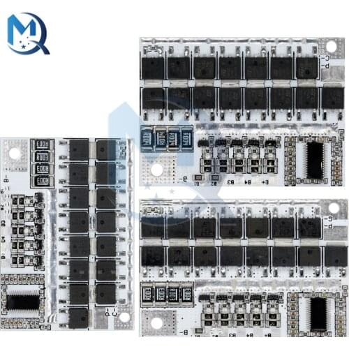 3S 4S 5S BMS Lithium Battery Protection Circuit Board 100A 12V 12.6V 18V 21V 18650 Li-ion Protection Board For Drill Motor Powe
