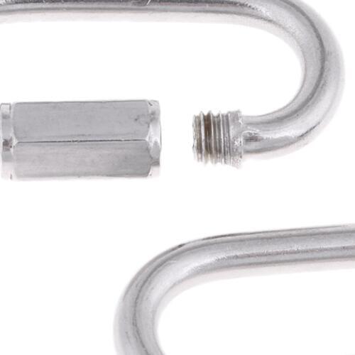 Lot 2 Scuba Diving Snorkeling Quick Link Clip Hook Keychain Carabiner Snap