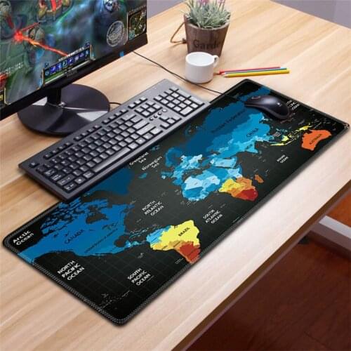 Extra Large Mouse Pad Big Computer Gaming Mousepad Anti-slip Natural Rubber with Locking Edge Gaming Mouse Mat Gamer Mice Mat