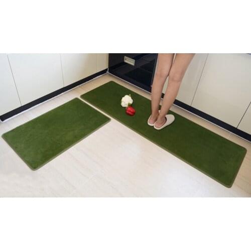 Anti-slip Kitchen Carpet Soft Entrance Doormat Bedroom Floor Mat Non-slip Bath Mats