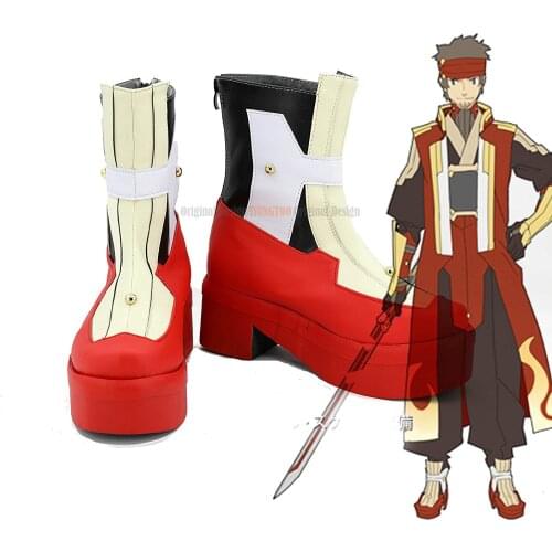 SAO Klein Shoes Cosplay Sword Art Online Ordinal Scale Klein Cosplay Boots Shoes Custom Made Any Size