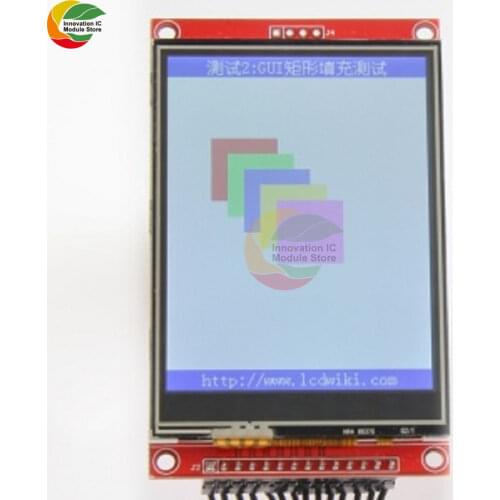 Ziqqucu 3.2 Inch Touch Panel 240*320 TFT LCD Screen Module ILI9341 Driver SPI Interface 240320 LCD Board with Stylus for Arduino
