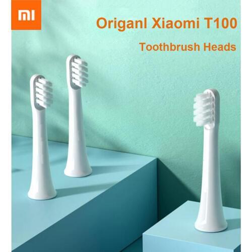 Xiaomi Original T100 Toothbrush Heads Replacement Teeth Brush Heads Mi Smart Electric T100 Toothbrush Heads Replacement Heads