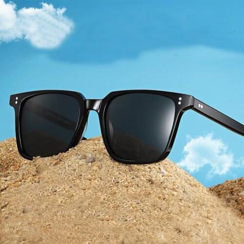 High Quality Acetate Classic Polarized Sunglasses Men Women UV400 Protection Driving Shades Sun glasses with Colored lens OV5031