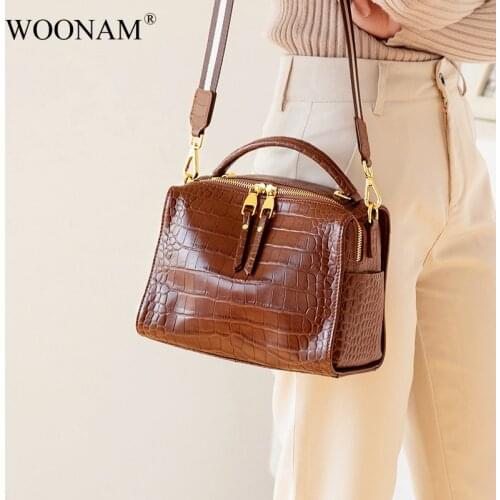 Женские сумки под рептилию WOONAM China At AliExpress