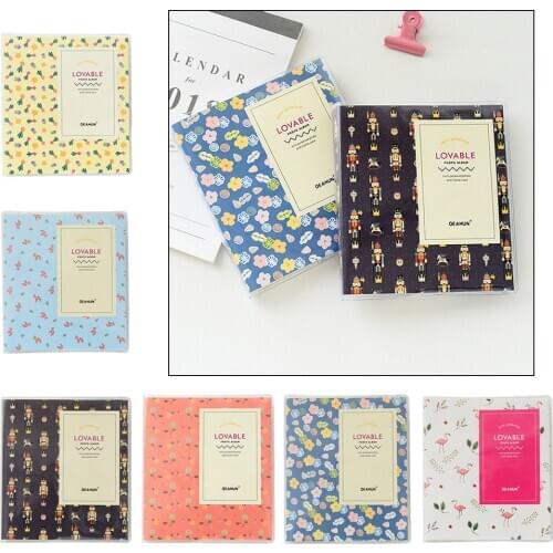 64 Pockets Scrap Book Photo Album Book for fujifilm instax mini 8, 9 7s 3'' Film