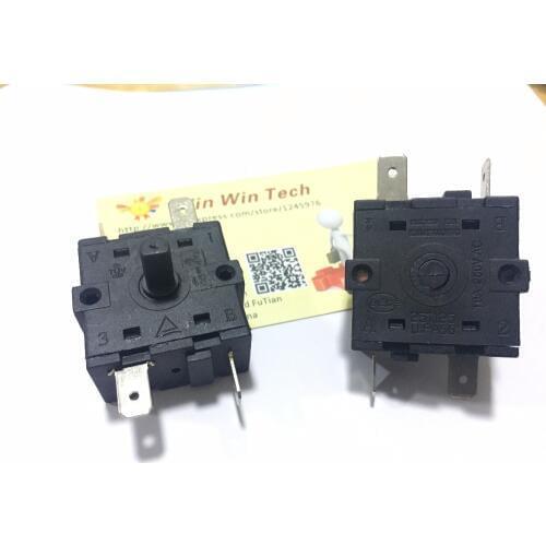 Free shipping 2pcs Electric heater, electric oil, butyl switch 25T125 size 32*32*18mm U.PA66 5pins 15A 250V