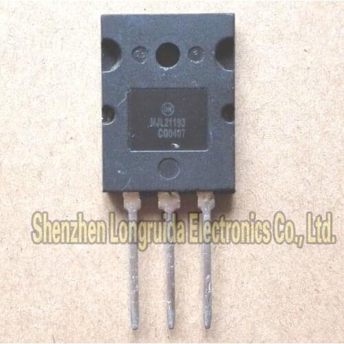 Free shipping 5Pairs MJL21193G MJL21193 + MJL21194G MJL21194 TO-3PL 16A 250V 200W NPN PNP Silicon Power Transistor